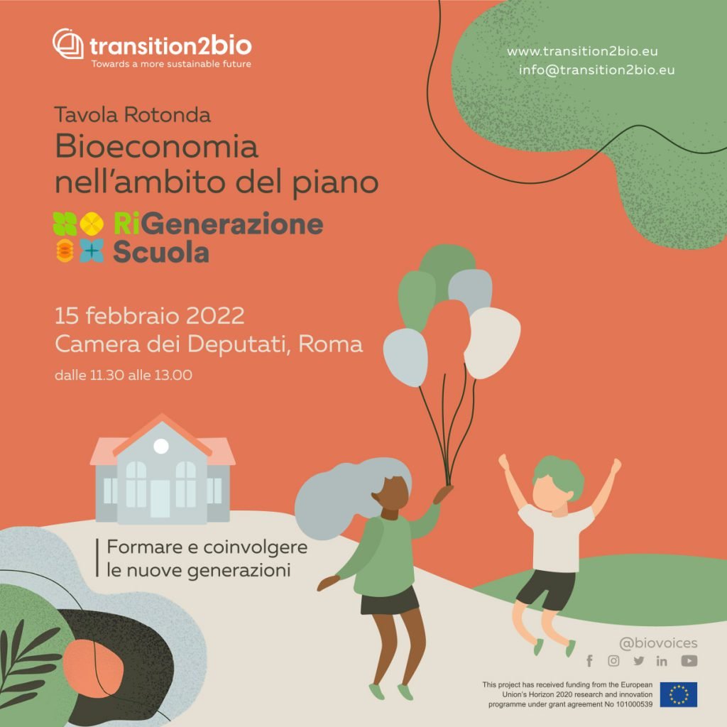 The Role Of Bioeconomy In The Italian Initiative RiGenerazione Scuola 
